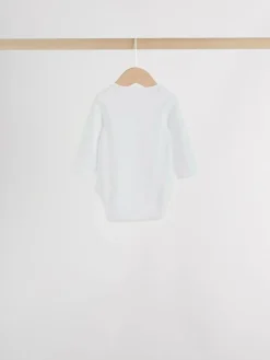 Discount Next Blue Baby Elephant Long Sleeved Bodysuits 5 Pack