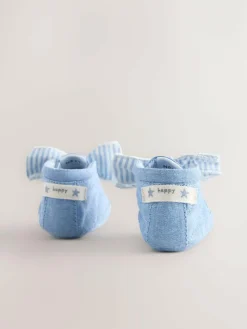 Discount Next Baby Floral Print Boots (0-18mths) Blue