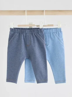 Next Blue Baby Leggings 2 Pack (0mths-2yrs)^ Pants & Leggings|Pants & Leggings