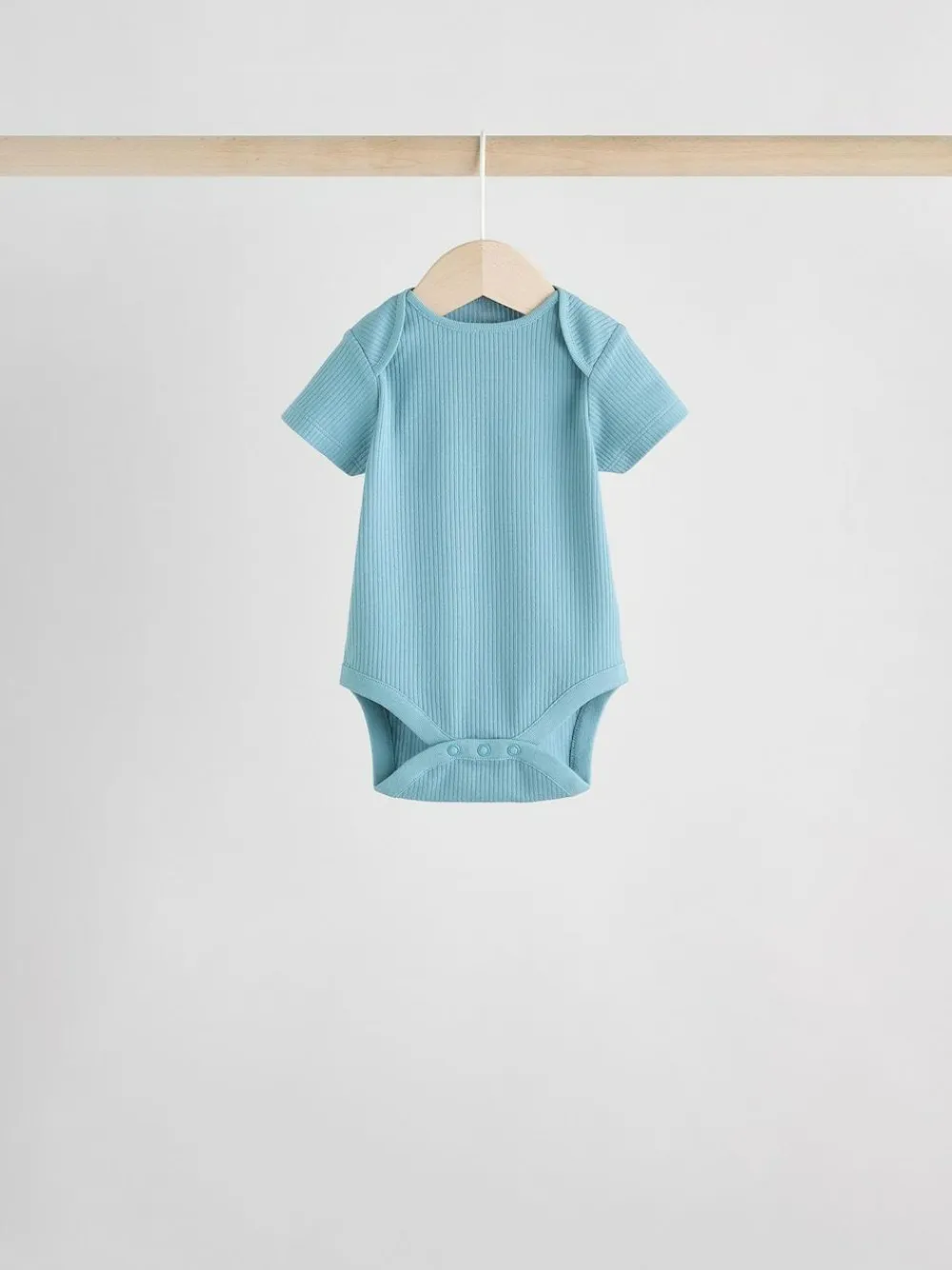 Next Blue Baby Short Sleeve Bodysuits 5 Pack^BOY Newborn Clothing|Multipacks