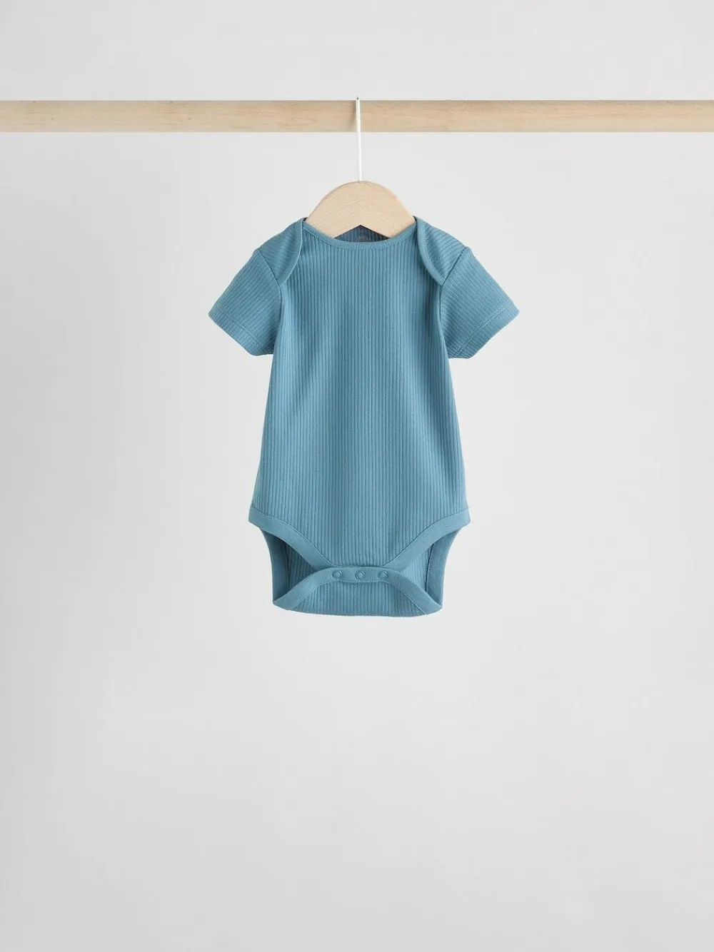 Next Blue Baby Short Sleeve Bodysuits 5 Pack^BOY Newborn Clothing|Multipacks