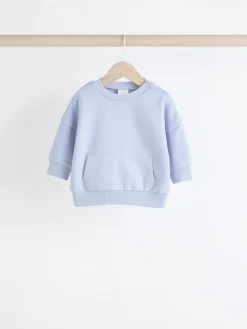 Next Blue Baby Sweatshirt and Joggers Set 6 Piece (0mths-3yrs)