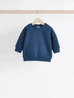 Next Blue Baby Sweatshirt and Joggers Set 6 Piece (0mths-3yrs)