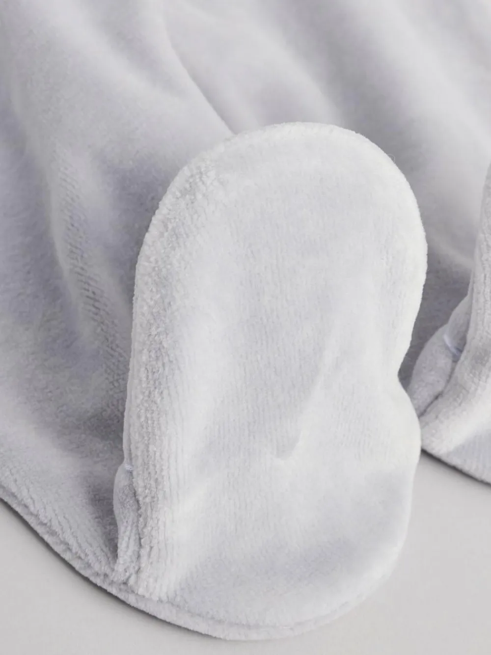 Next Blue Baby Teddy Bear Textured Sleepsuit (0mths-3yrs)