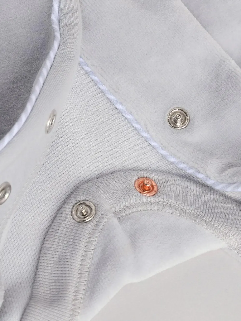 Next Blue Baby Teddy Bear Textured Sleepsuit (0mths-3yrs)