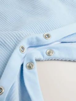 Sale Next Blue Bear Cord Dungarees and Bodysuit Set (0mths-2yrs)