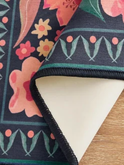 Next Blue Bettie Floral Runner^ Rugs & Runners