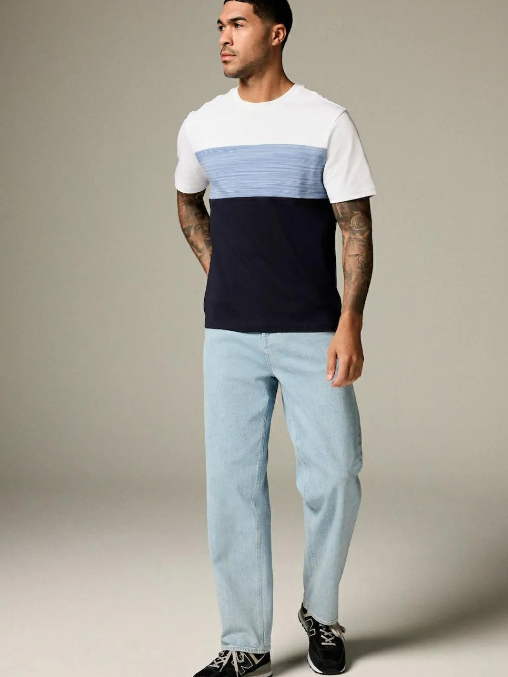 Best Next Block T-Shirt Blue