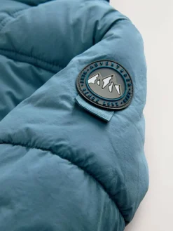 Next Borg Lined Padded Shower Resistant Coat (3mths-7yrs)^BOY Baby Winter Clothing|Coats, Jackets & Pramsuits