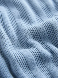 Next Button Neck Knitted Polo Shirt (3-16yrs)^BOY Knitwear & Sweaters|Knitwear