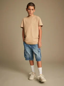 New Next Cargo Shorts (3-16yrs) Blue