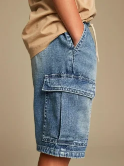 New Next Cargo Shorts (3-16yrs) Blue