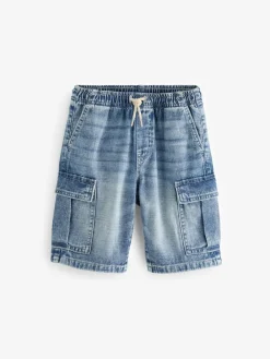New Next Cargo Shorts (3-16yrs) Blue