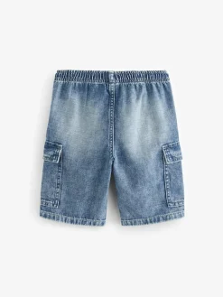 New Next Cargo Shorts (3-16yrs) Blue