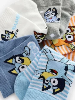 Next Blue Character Cotton Rich Socks 5 Pack^BOY Socks