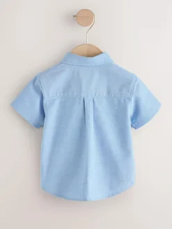 Next Short Sleeve Long Sleeve Oxford Shirt (3mths-7yrs)^BOY Shirts|Suits & Vest