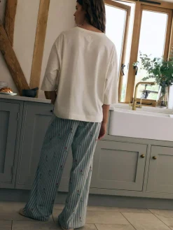 New Next Blue Charlie The Cockapoo Jersey Short Sleeve Pyjamas