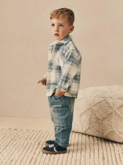 Next Long Sleeve Shirt and T-Shirt Set (3mths-7yrs)^BOY Suits & Vest|Shirts