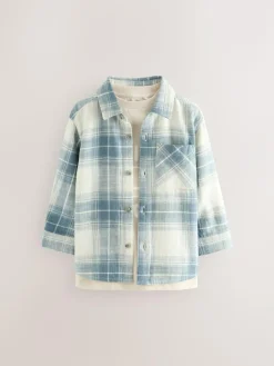 Next Long Sleeve Shirt and T-Shirt Set (3mths-7yrs)^BOY Suits & Vest|Shirts