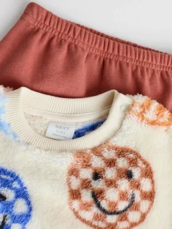 Next Baby Fleece Top and Joggers Set (0mths-2yrs)^BOY Cosy Club|Baby Winter Clothing