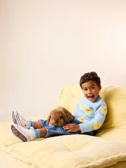 Next Knitted Crew Neck Jumper (3mths-7yrs)^BOY Knitwear|Knitwear