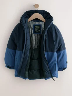 Next Waterproof Inner Wadded Coat (3-16yrs)^BOY Coats & Jackets|Snowsuits & Coats