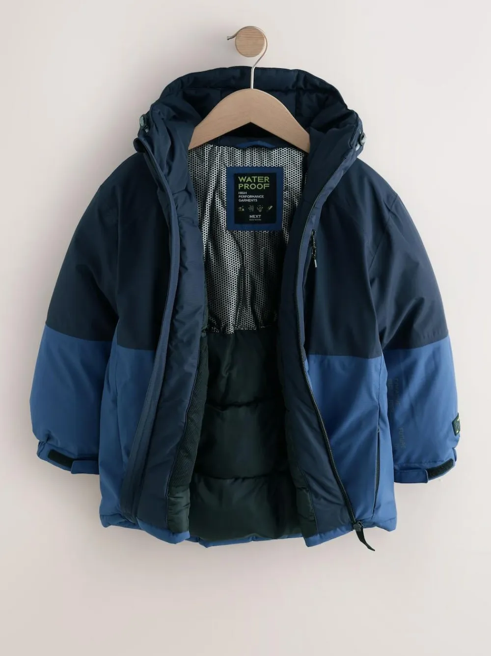 Next Waterproof Inner Wadded Coat (3-16yrs)^BOY Coats & Jackets|Snowsuits & Coats