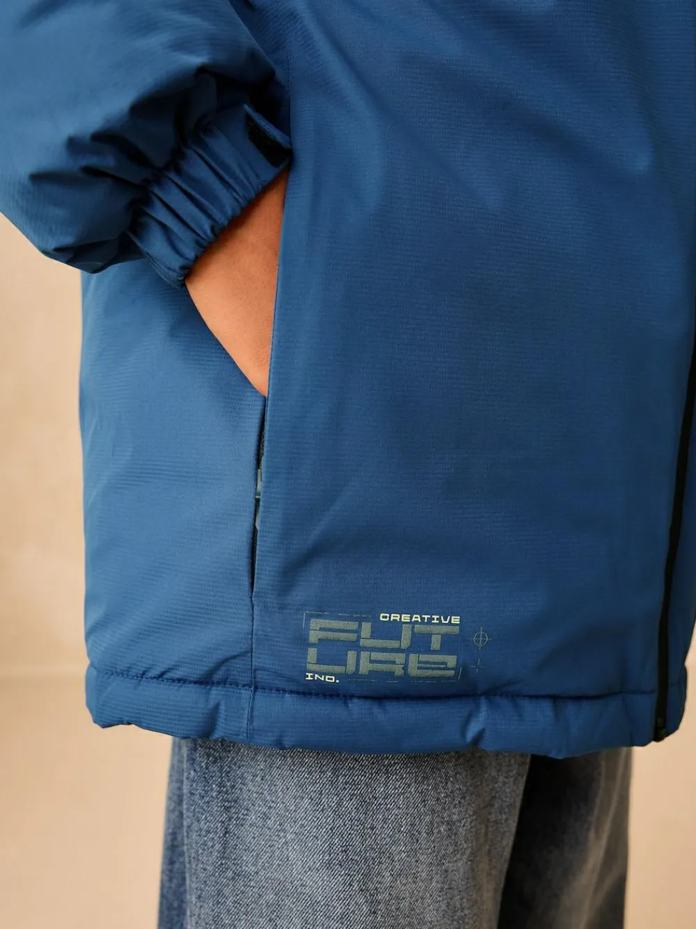 Next Waterproof Inner Wadded Coat (3-16yrs)^BOY Coats & Jackets|Snowsuits & Coats