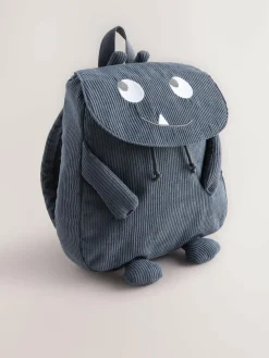 Next Blue Cord Monster Backpack^BOY Bags