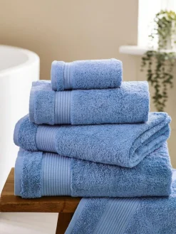 Next Blue Corn Egyptian Cotton Towel^ Towels & Bathmats