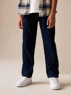 Next Blue Dark Loose Fit Stretch Jeans (3-17yrs)^BOY Jeans|Jeans
