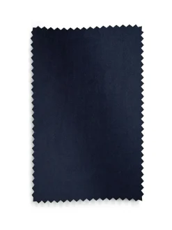 Next Blue Dark Navy Matte Velvet Lined Curtains^ Curtains & Blinds