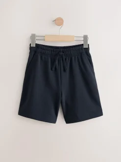 Online Next Sporty Fit Basic Shorts (3-16yrs) Blue Dark Navy