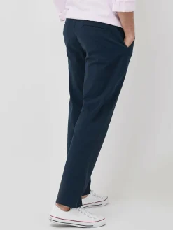 Outlet Next Blue Dark Relaxed Fit Stretch Chinos Trousers