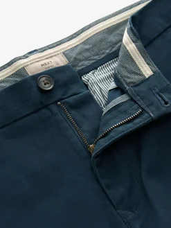 Discount Next Blue Dark Slim Fit Stretch Chinos Trousers