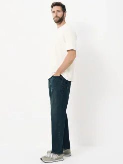 Next Blue Dark Washed Regular Tapered Fit Classic Stretch Jeans^ Jeans|Jeans