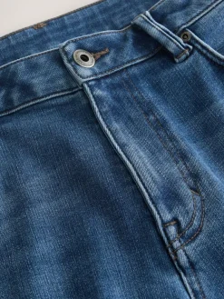 Discount Next Blue Denim - ThermoGen Straight Fit Motionflex Jeans