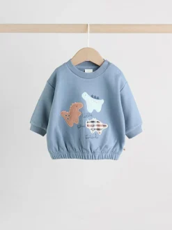 Next Baby Sweatshirt and Leggings Set (0mths-3yrs)^BOY Sweatshirts & Hoodies|Sweatshirts & Hoodies