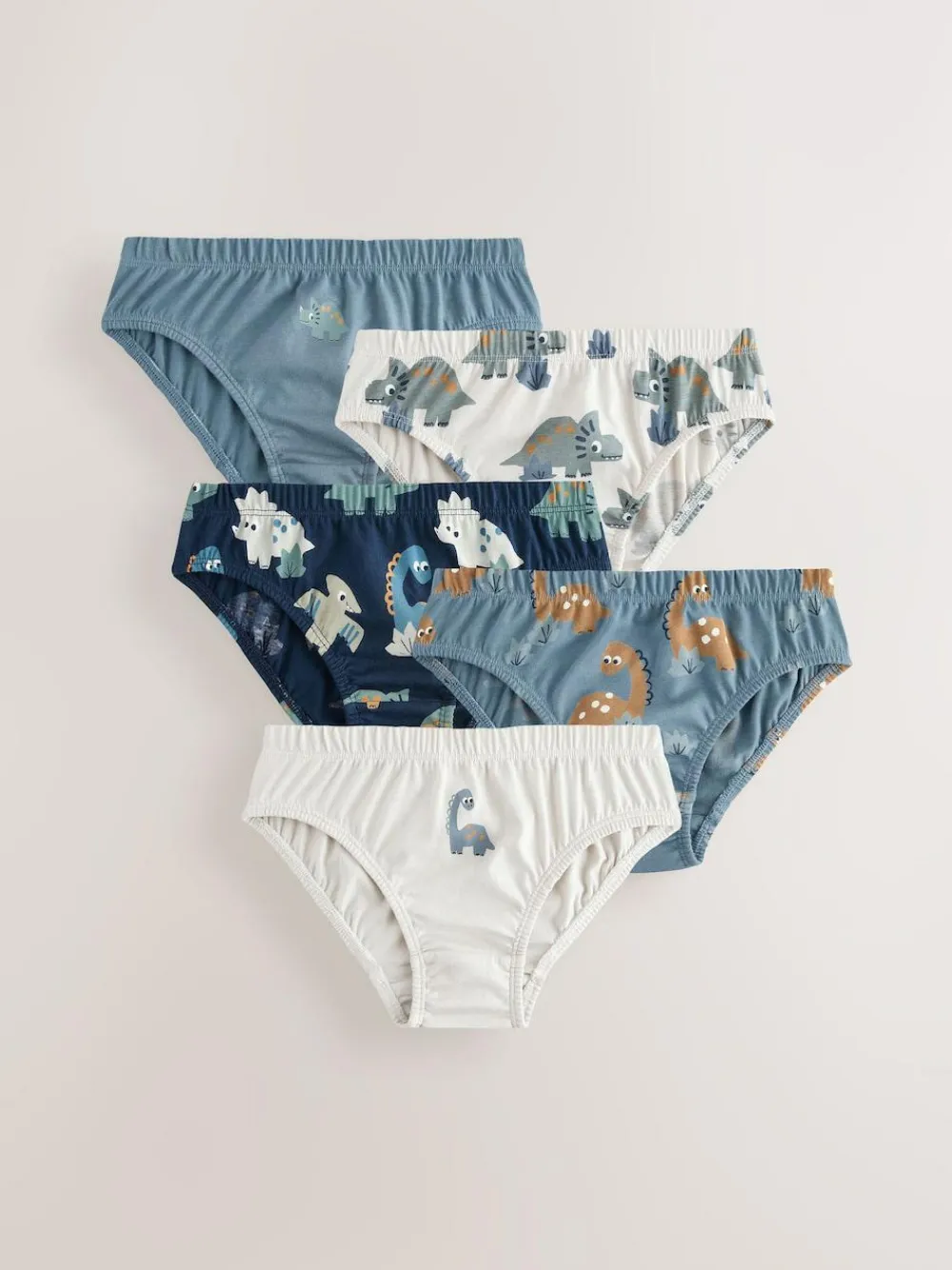 Next 100% Cotton Printed Briefs 5 Pack (1.5-10yrs)^BOY Underwear