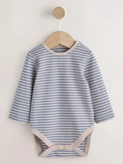 Best Next Baby Denim Dungarees and Bodysuit Set (0mths-2yrs) Blue Dinosaur