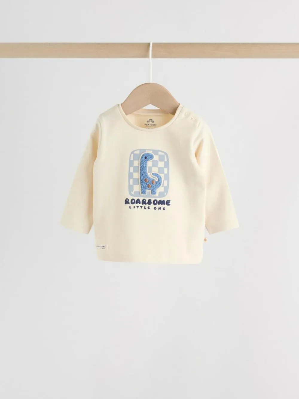 Hot Next Blue Dinosaur Baby Top and Leggings Set 2 Piece (0mths-3yrs)