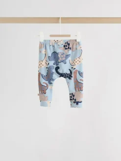 Hot Next Blue Dinosaur Baby Top and Leggings Set 2 Piece (0mths-3yrs)