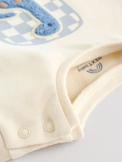 Hot Next Blue Dinosaur Baby Top and Leggings Set 2 Piece (0mths-3yrs)