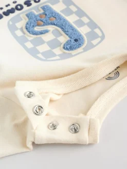 Hot Next Blue Dinosaur Baby Top and Leggings Set 2 Piece (0mths-3yrs)