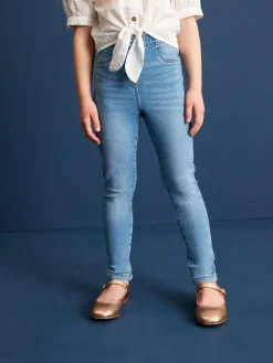 Next Elasticated Waist Jeggings 2 Pack (3-16yrs) Blue