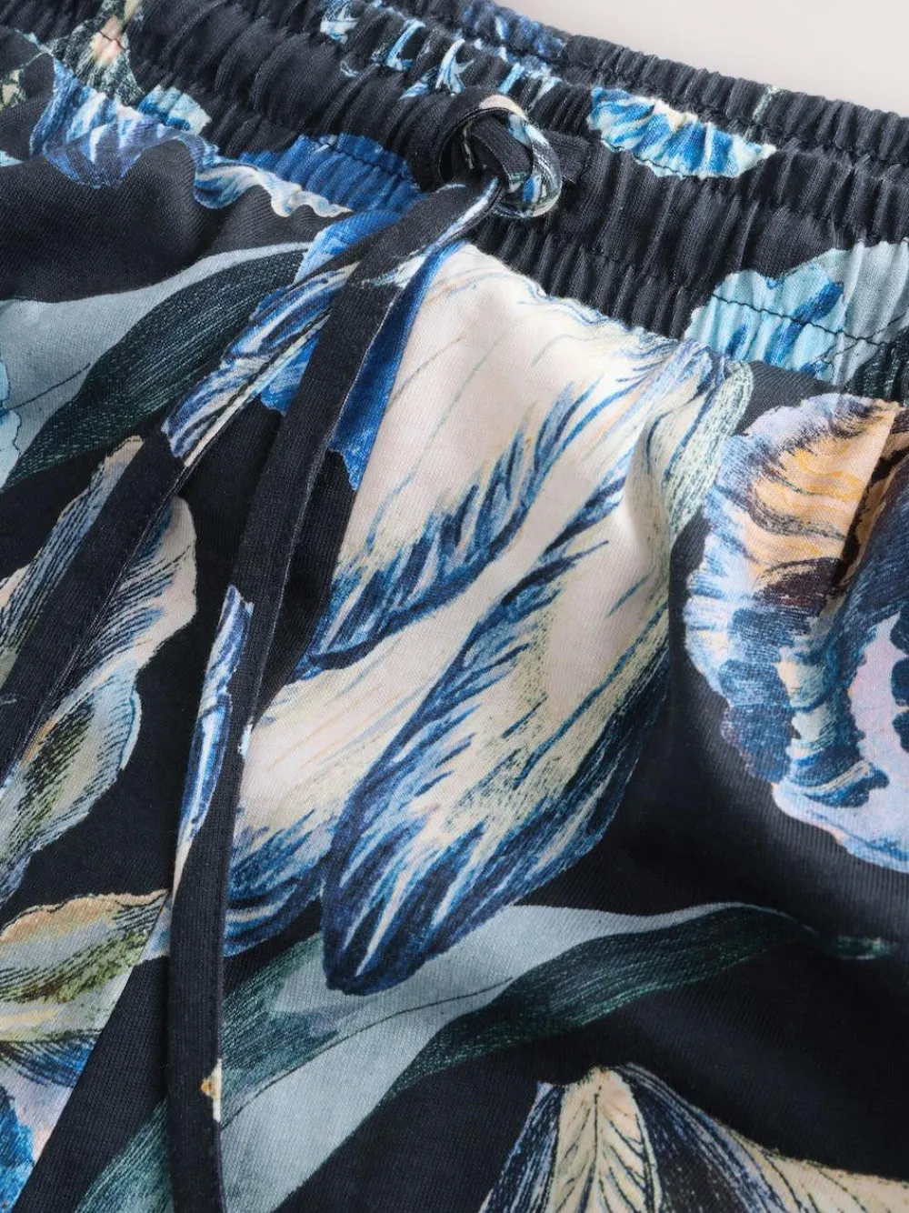 Online Next Blue Floral Kew Collection Long Sleeve Pyjamas