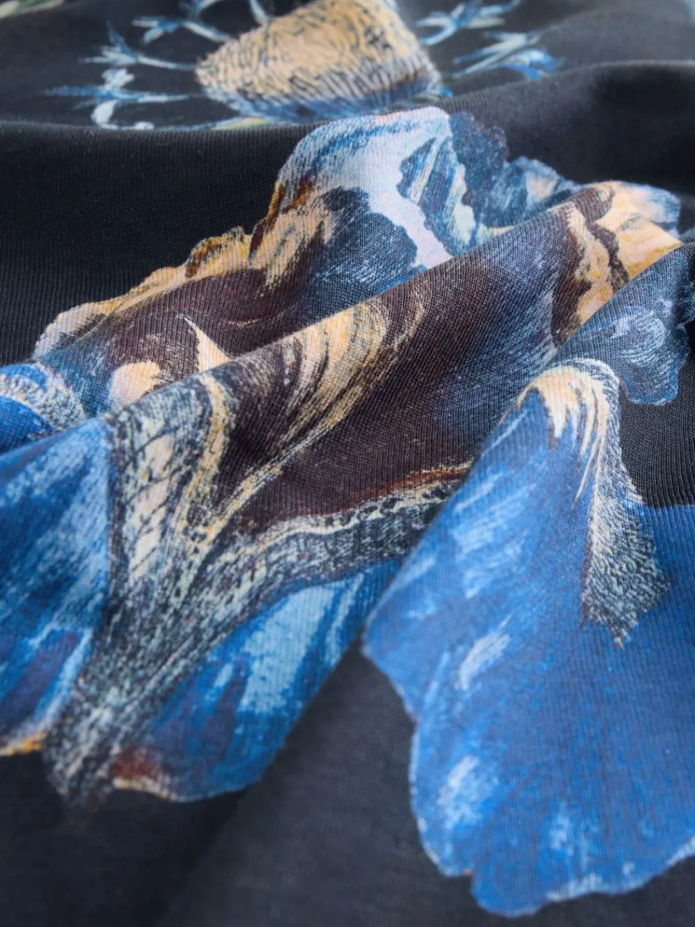 Online Next Blue Floral Kew Collection Long Sleeve Pyjamas