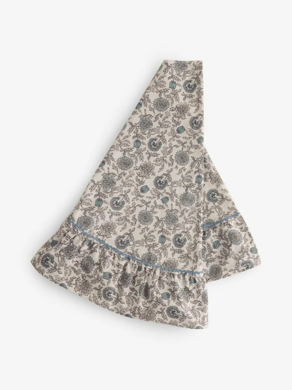 Next Blue Floral Round Cotton Tablecloth^ Table Linen, Placemats & Coasters