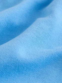 Discount Next Blue Flower Crew Neck Sweatshirt (3mths-7yrs)