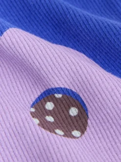 Next Blue Flower Rib Flare Leggings (3mths-7yrs)^ Pants & Leggings|Pants & Leggings